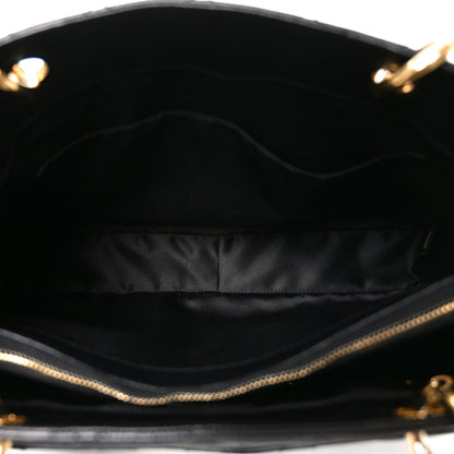 Chanel Caviar Quilted Grand Shopping Tote GST Black 5 of 10