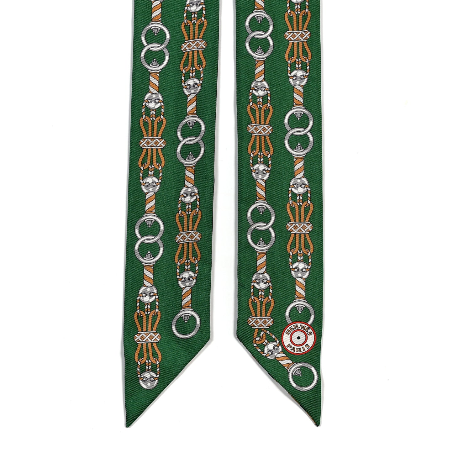 Silk Harnais En Rosace Twilly Vert Beige Vermillion