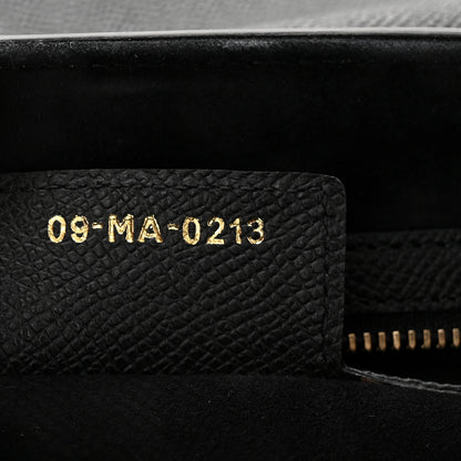 Christian Dior Grained Calfskin Bag With Strap Black 7 of 11