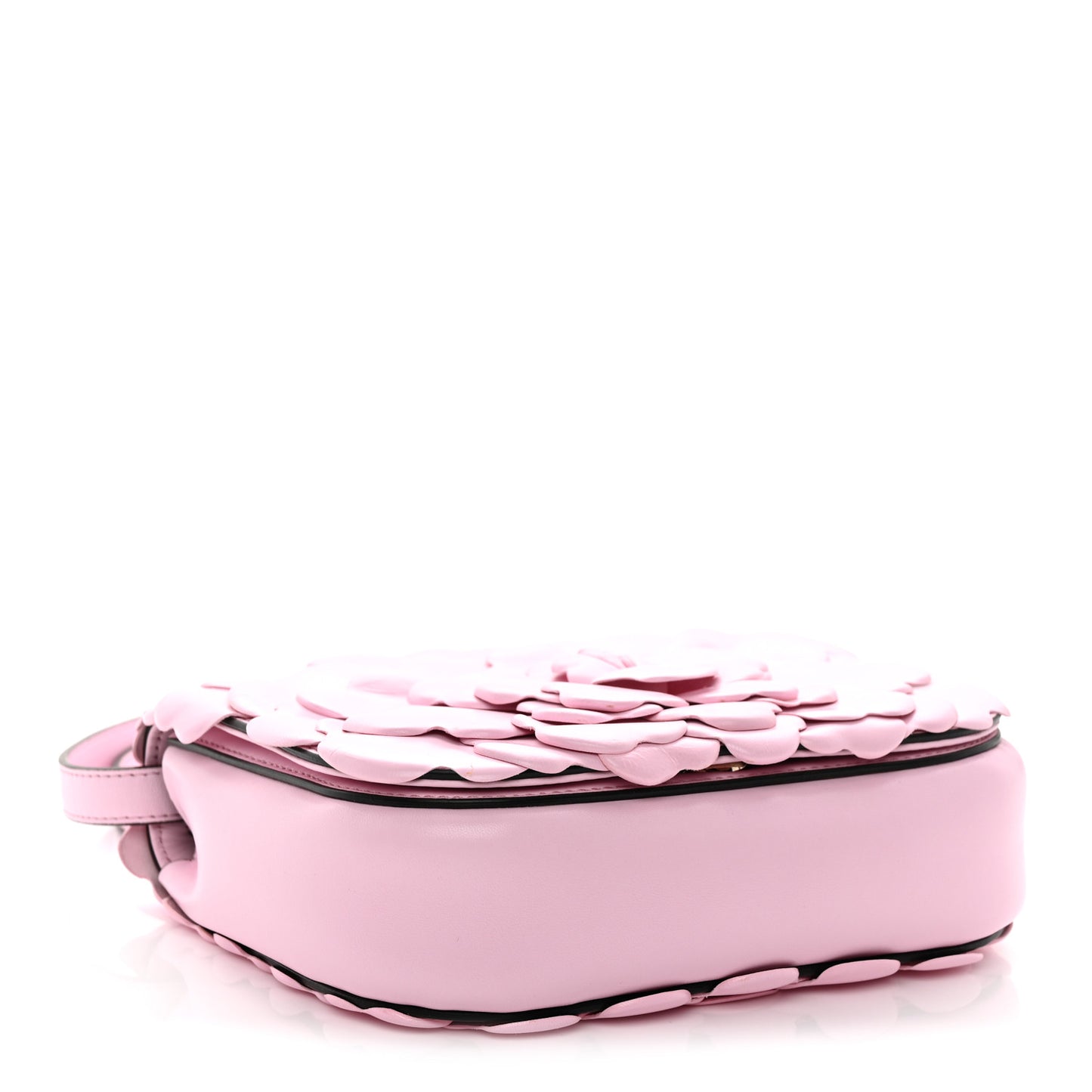 Nappa Atelier 03 Rose Edition Small Flap Crossbody Bag Pink Borealis