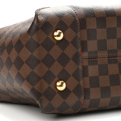 Louis Vuitton Damier Ebene Caissa Hobo Cherry 12 of 20