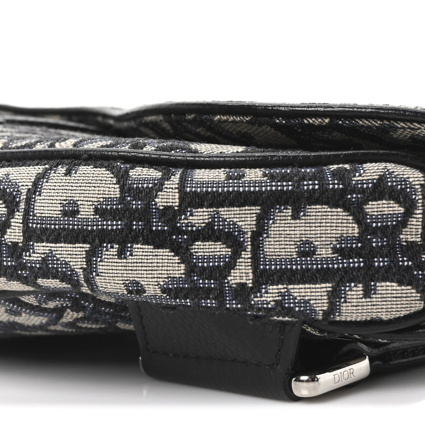 Oblique Mens Saddle Bag Blue