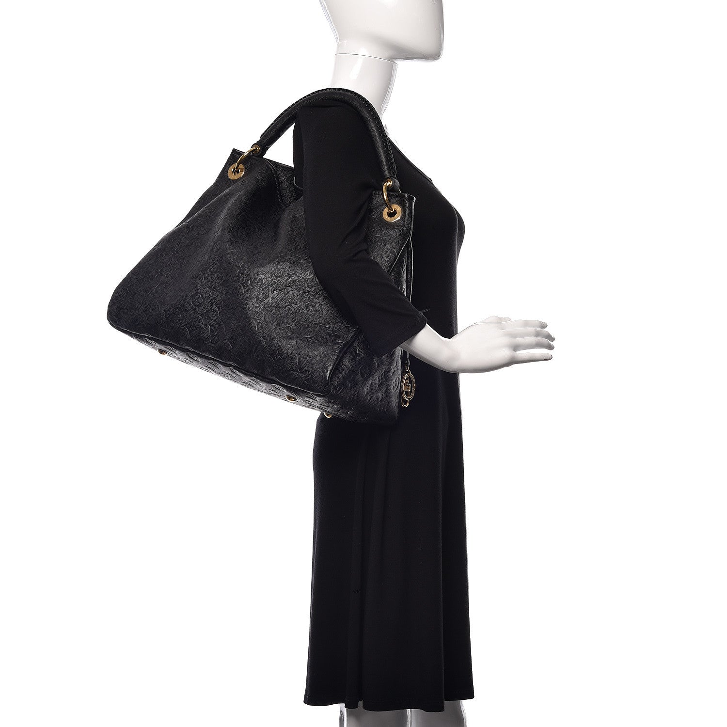 Louis Vuitton Empreinte Artsy MM Black 2 of 10