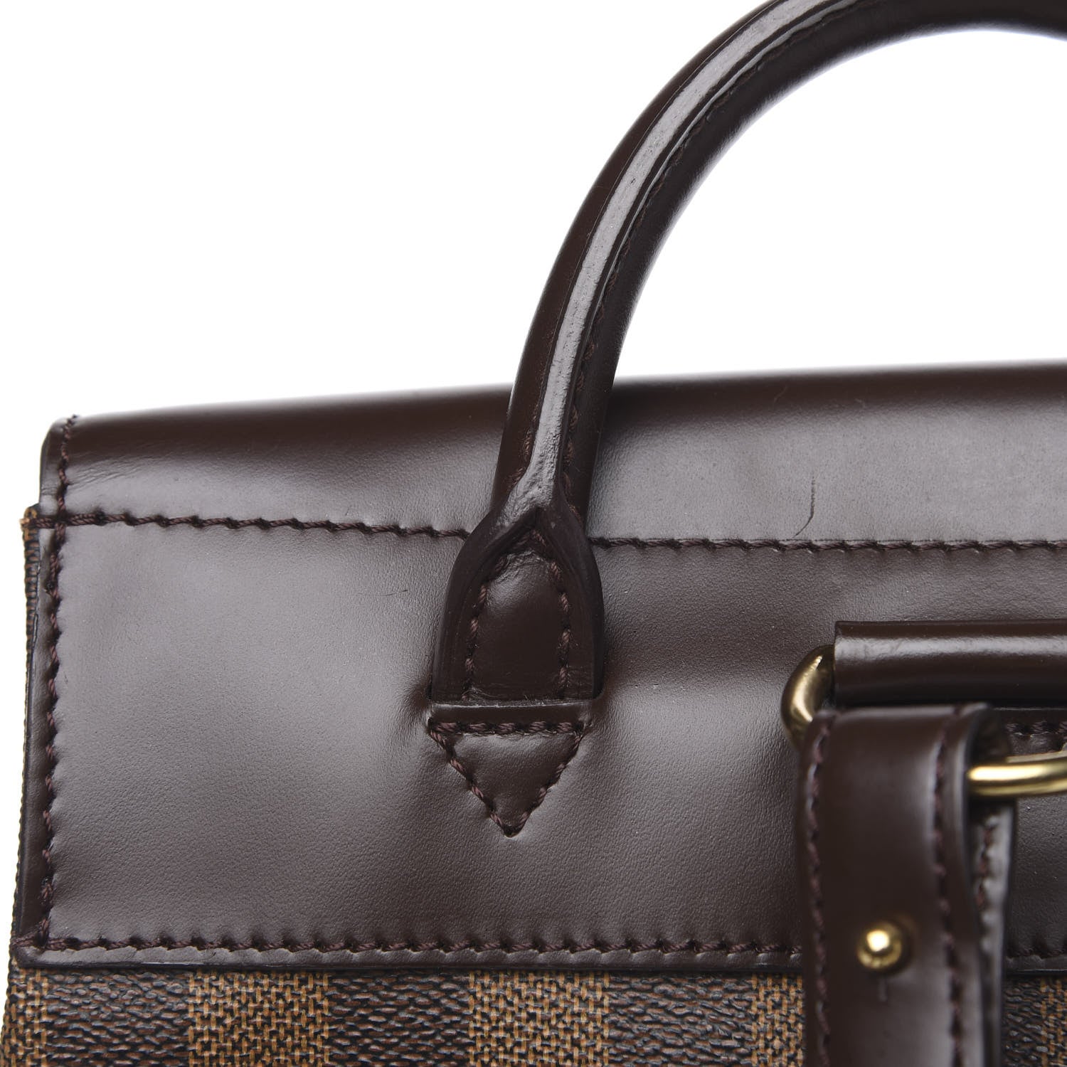Louis Vuitton Damier Ebene Soho Backpack 10 of 11