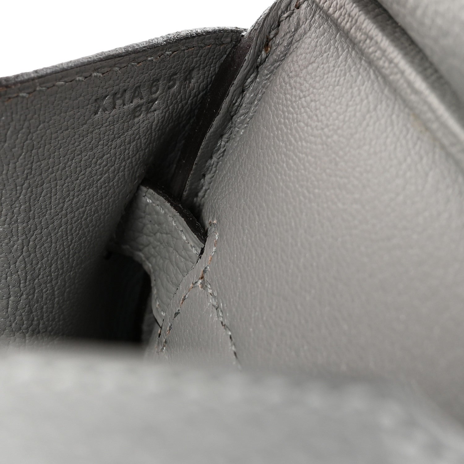 Hermes Togo Birkin 30 Gris Mouette 7 of 11