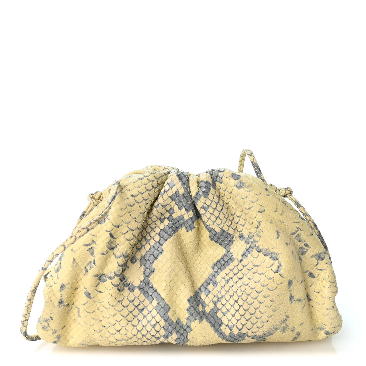 Snakeskin The Mini Pouch Cantaloupe