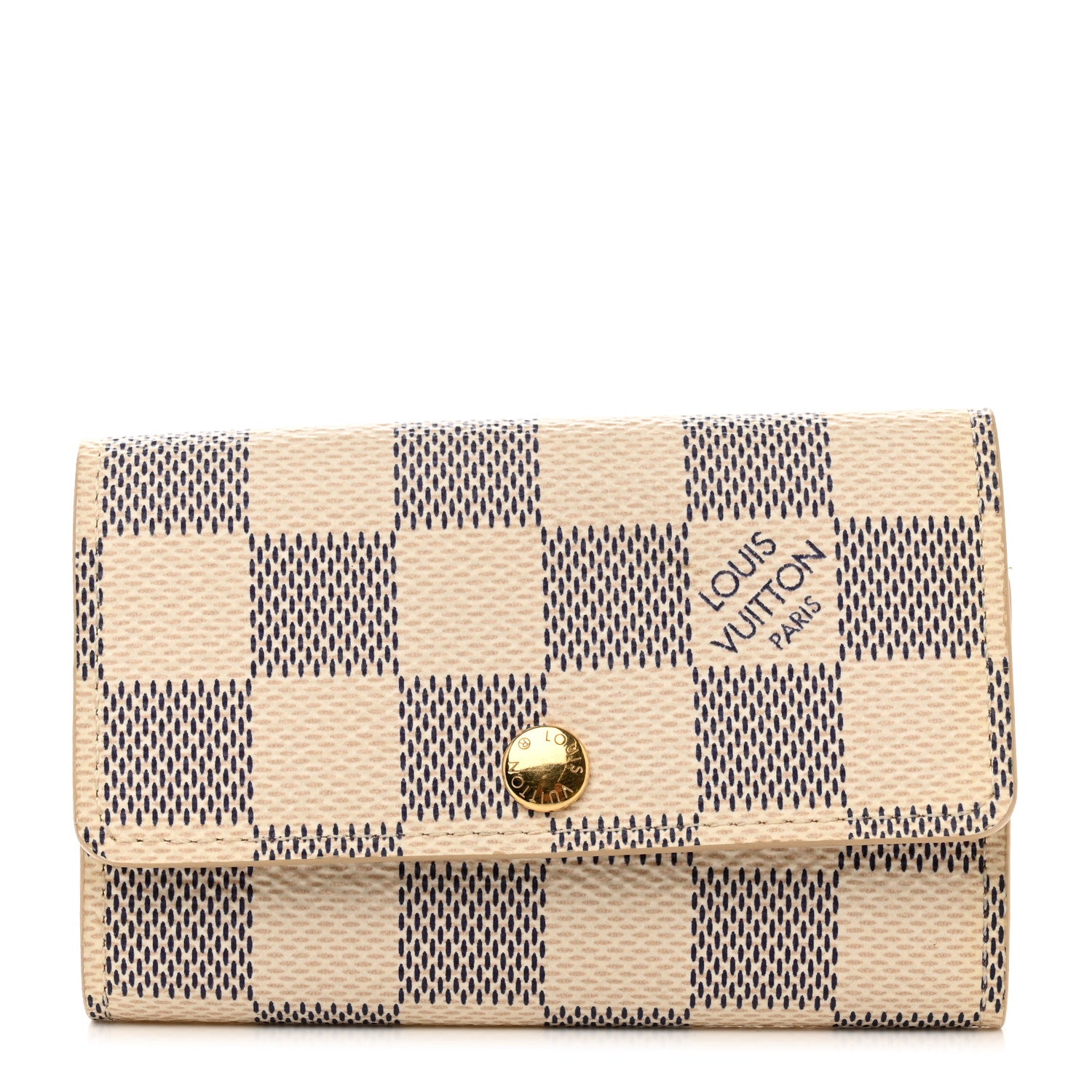 Louis Vuitton Damier Azur Multicles 6 Key Holder 1 of 7