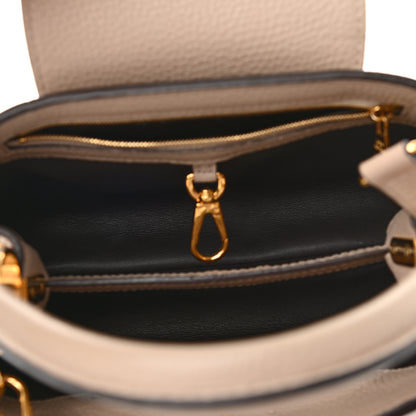 Louis Vuitton Taurillon Capucines BB Galet 5 of 12