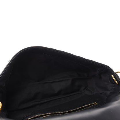 Fendi Nappa FF 1974 Embossed Baguette Black 5 of 10