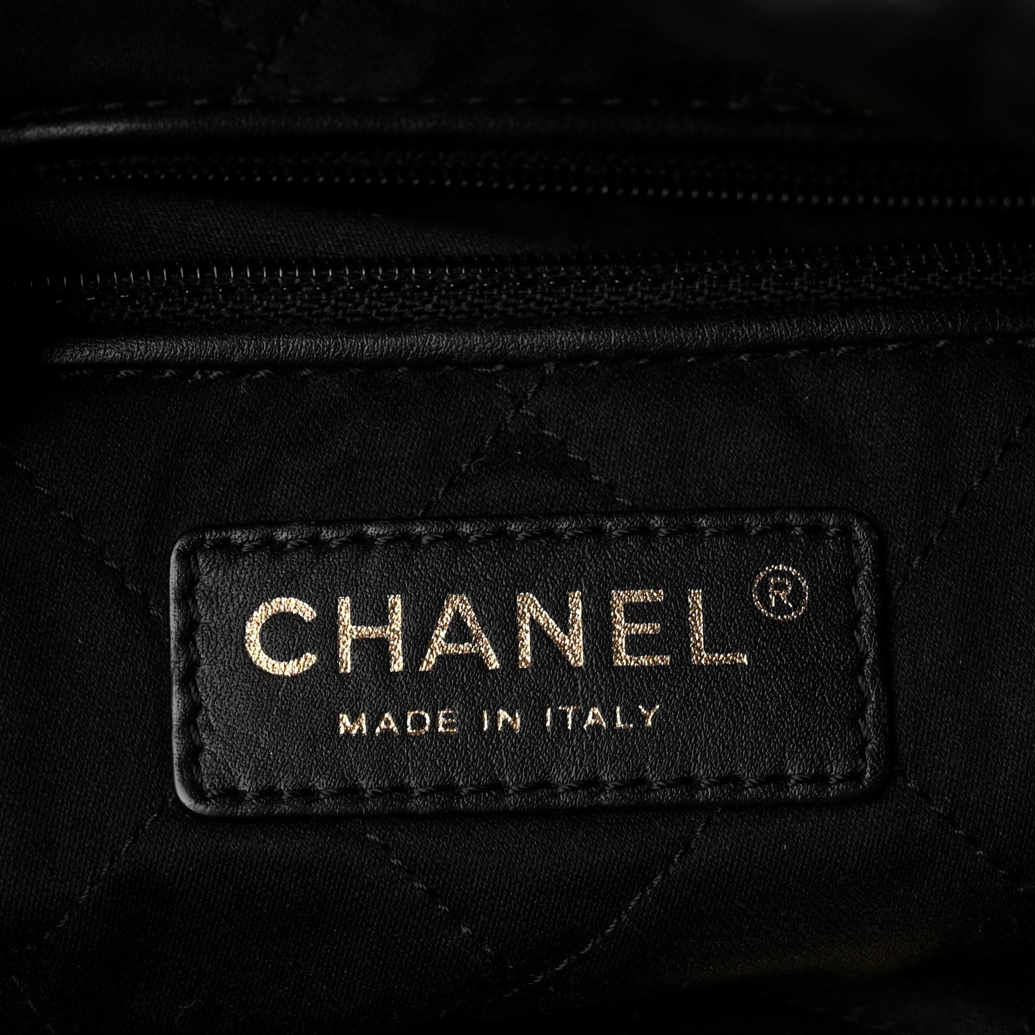Chanel Shiny Calfskin Quilted Small Chanel 22 Black 7 of 11