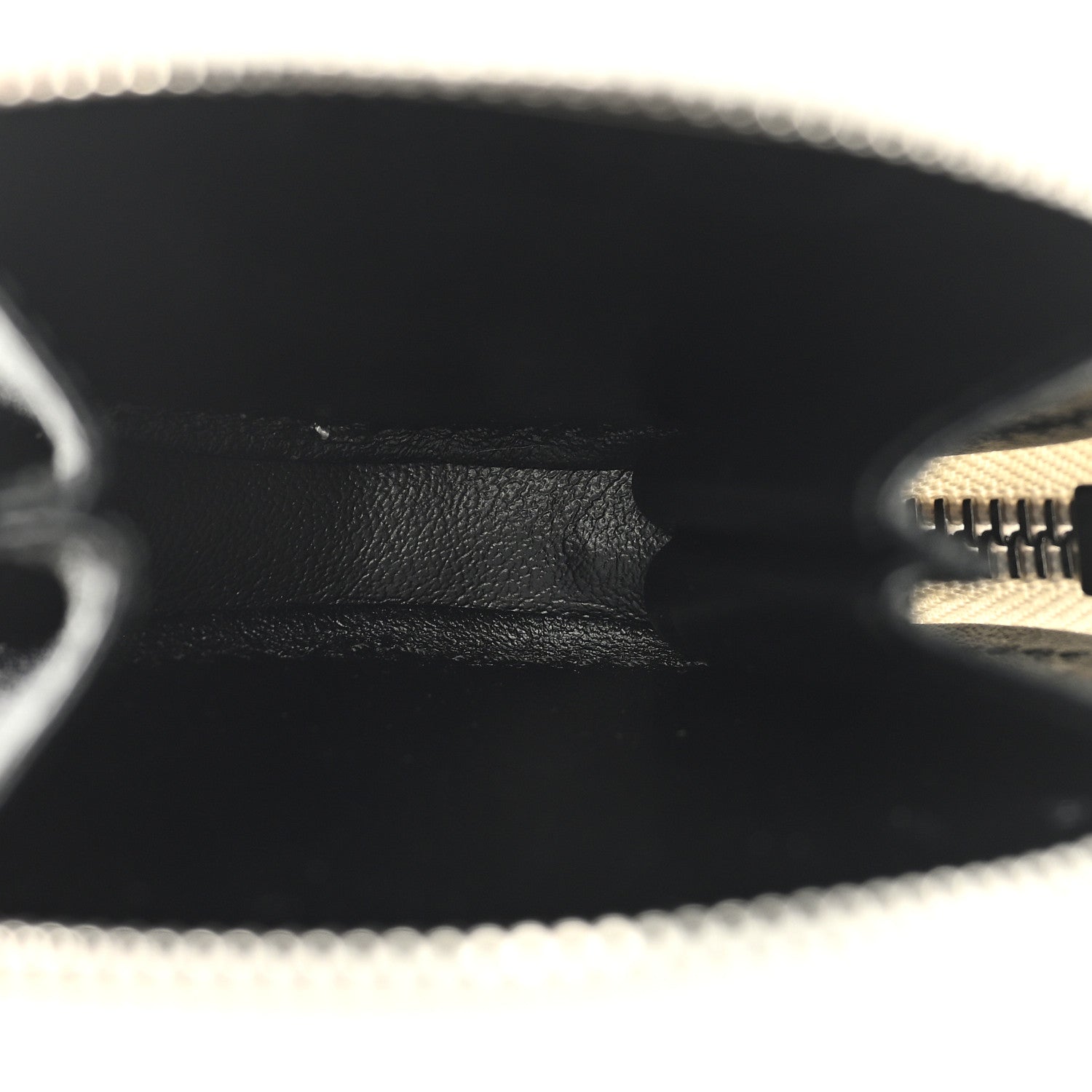 Prada Spazzolato Round Chain Coin Crossbody Pouch Argento 7 of 8