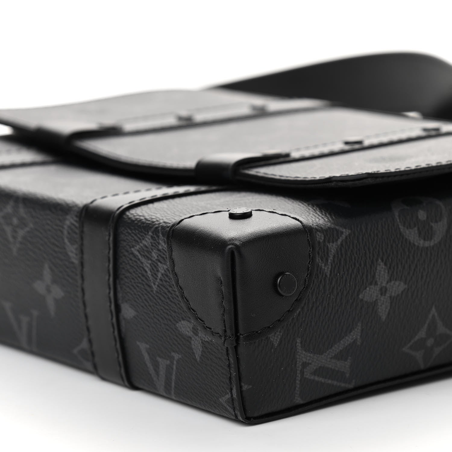 Louis Vuitton Monogram Eclipse Trunk Messenger 9 of 11