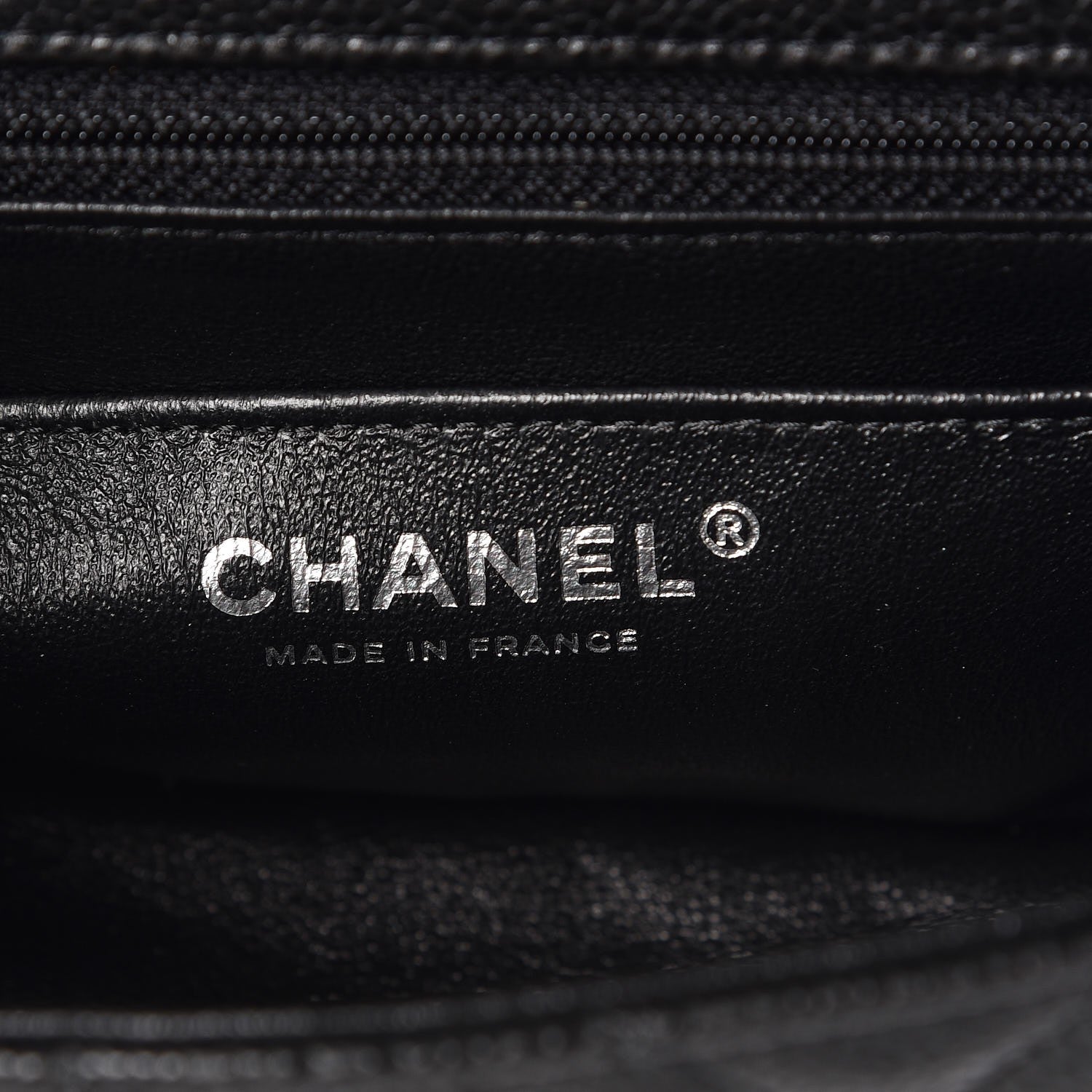 Chanel Caviar Quilted Mini Rectangular Flap Black 6 of 9