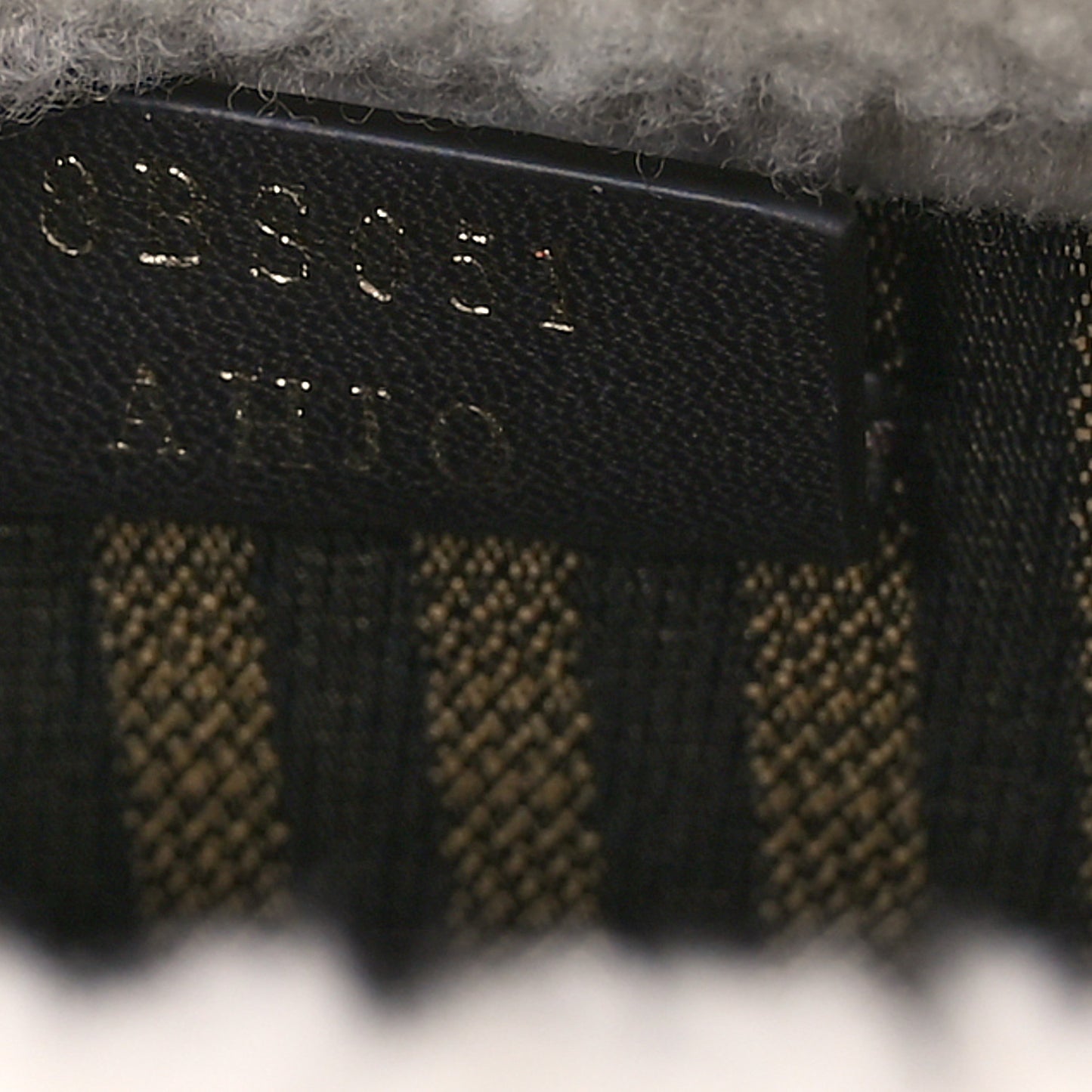 Shearling Vitello King Plexiglass Logo Mini Fendi Sunshine Shopper Tote White