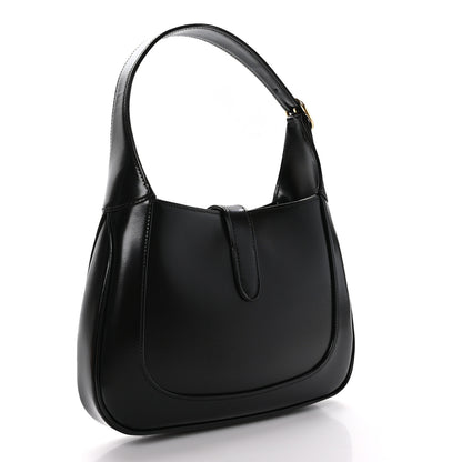 Gucci Boarded Dyana Lux Calfskin Small Jackie 1961 Hobo Black 3 of 10