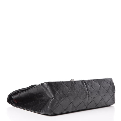 Chanel Aged Calfskin Quilted 2.55 Reissue 226 Flap Black 4 of 9