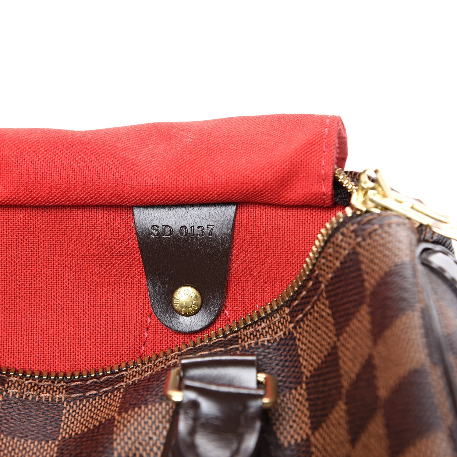 Louis Vuitton Damier Ebene Speedy Bandouliere 25 7 of 12