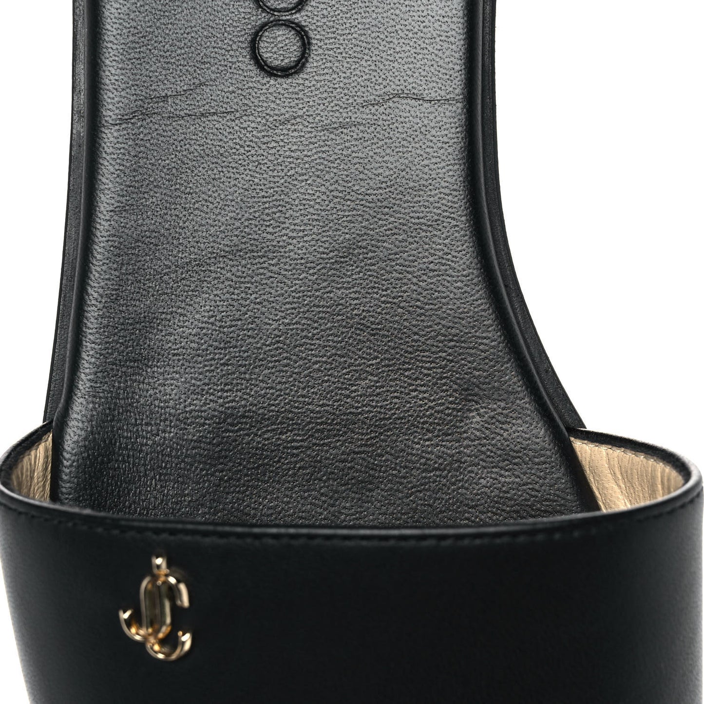 Nappa Minea Flat Sandals 37 Black