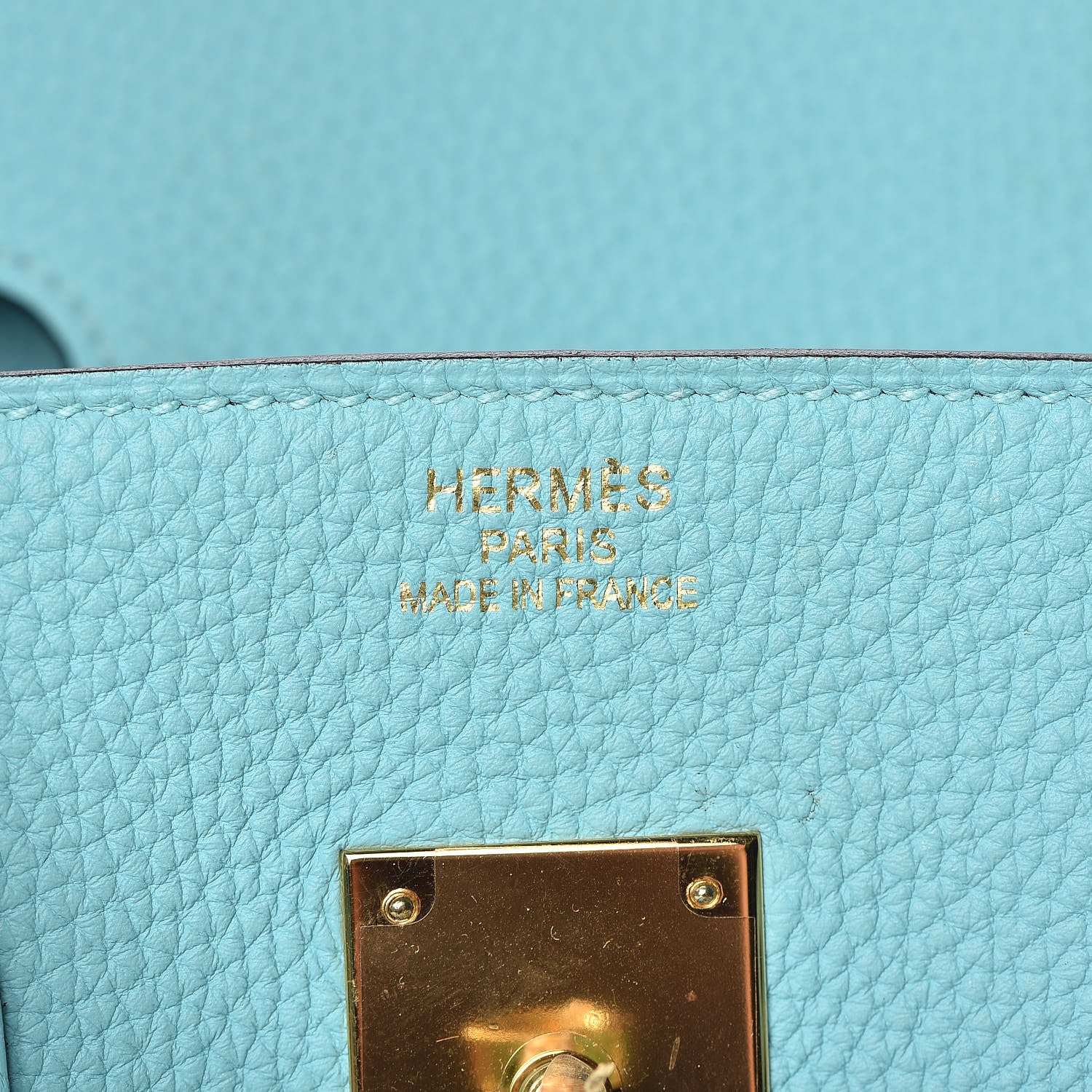 Hermes Togo Birkin 35 Bleu Atoll 6 of 48