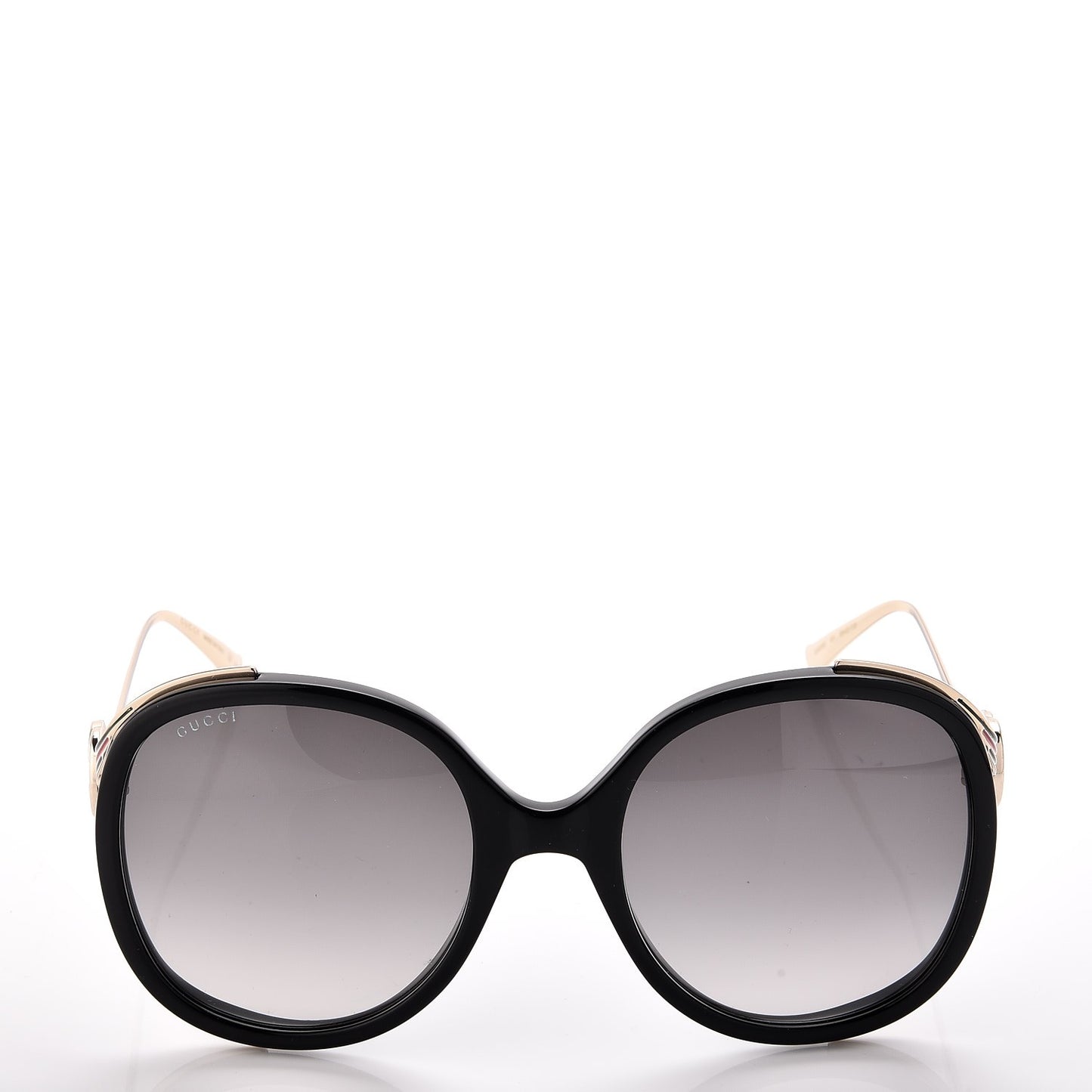 Round Frame Injected GG0226S Sunglasses Black