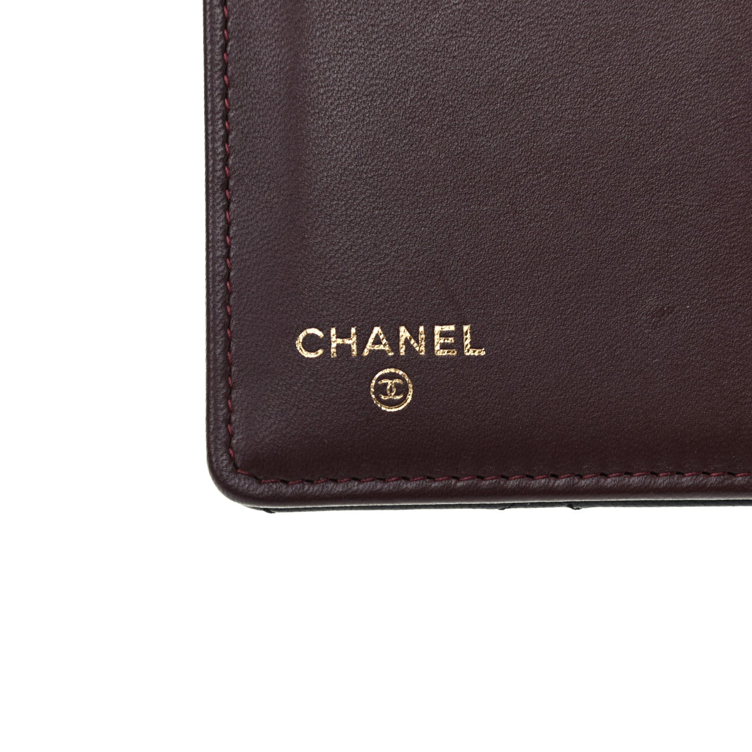 Chanel Lambskin Quilted Yen Wallet Black 6 of 10