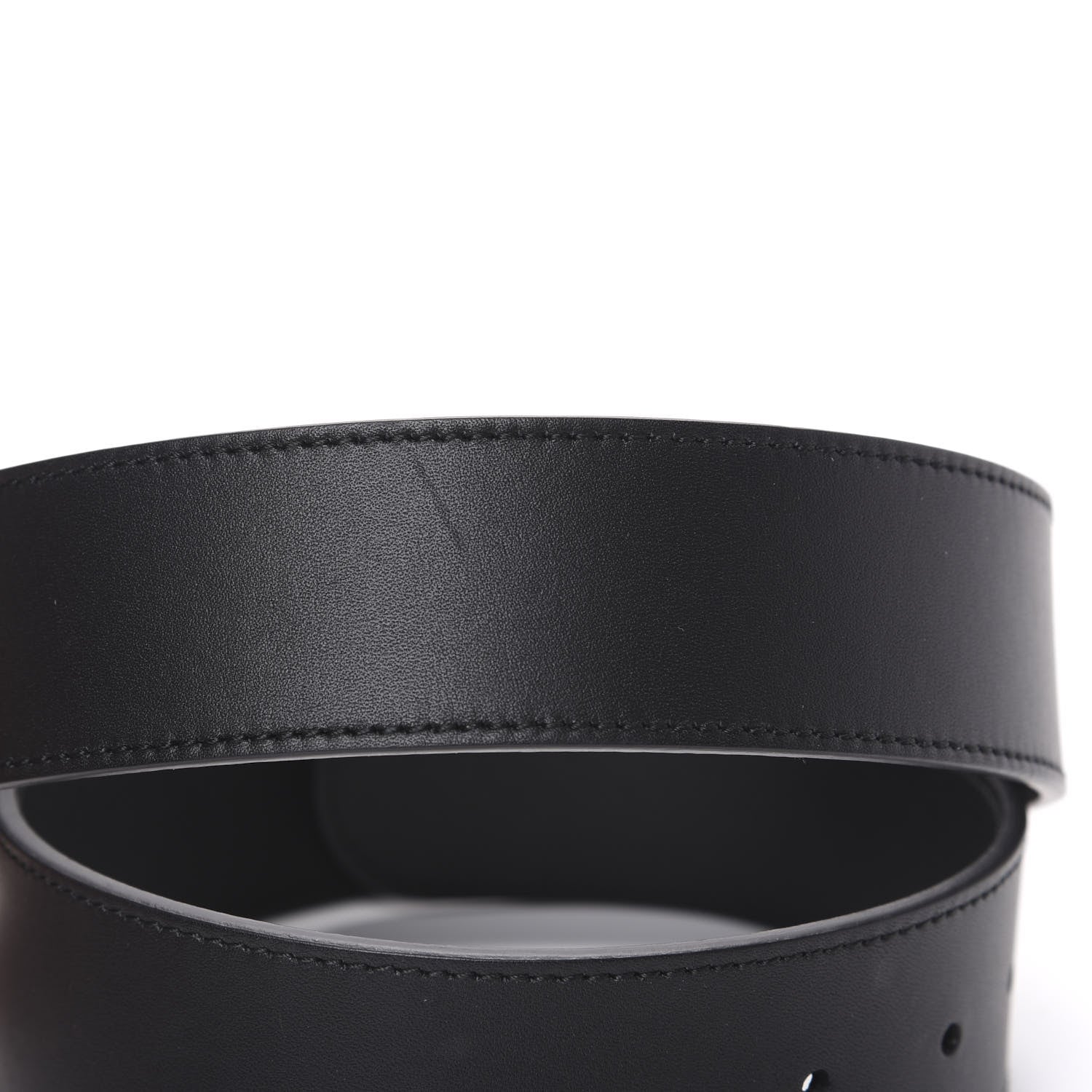 Gucci Calfskin Double G 40mm Belt 80 32 Black 6 of 6
