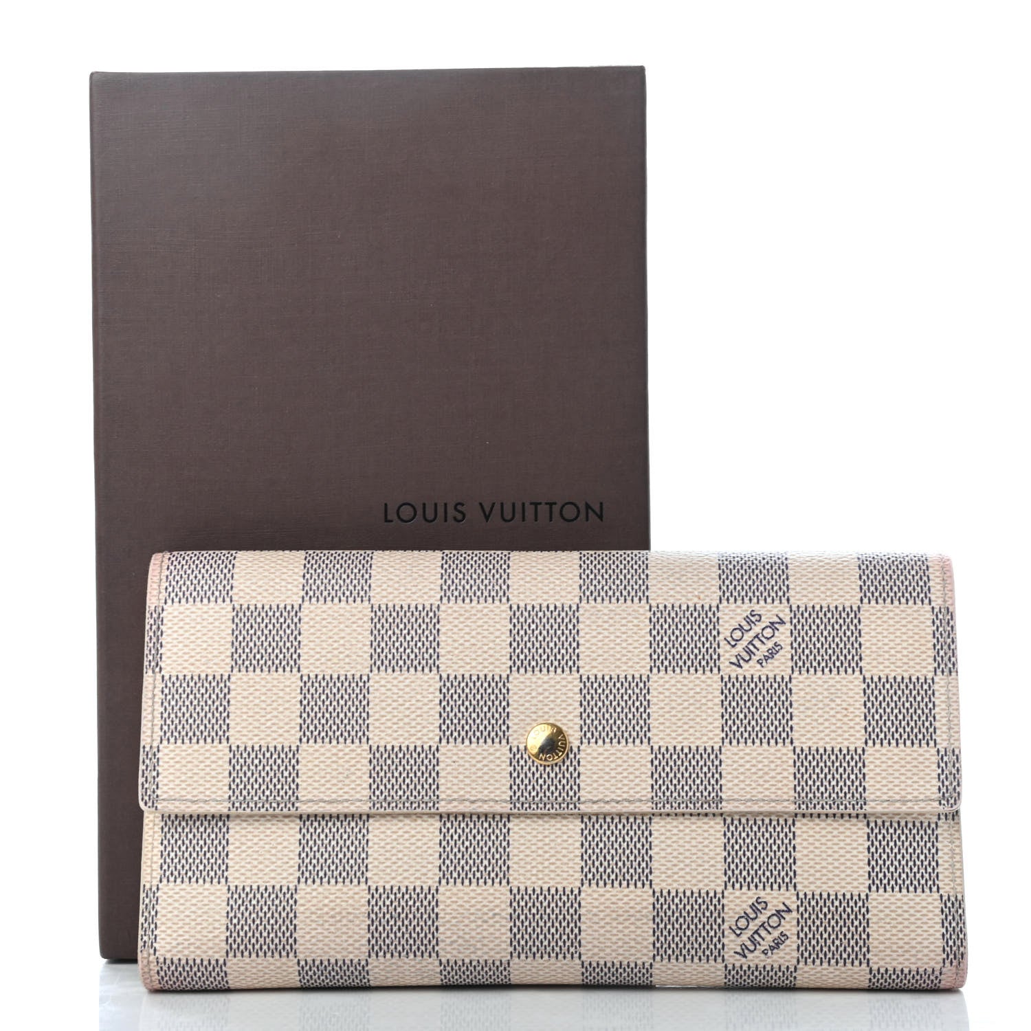 Louis Vuitton Damier Azur Porte Tresor International Wallet 8 of 8