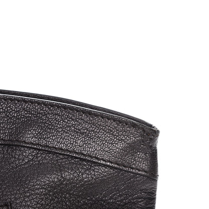 Balenciaga Chevre Classic Gold Hardware Premier Clutch Bronze 10 of 11