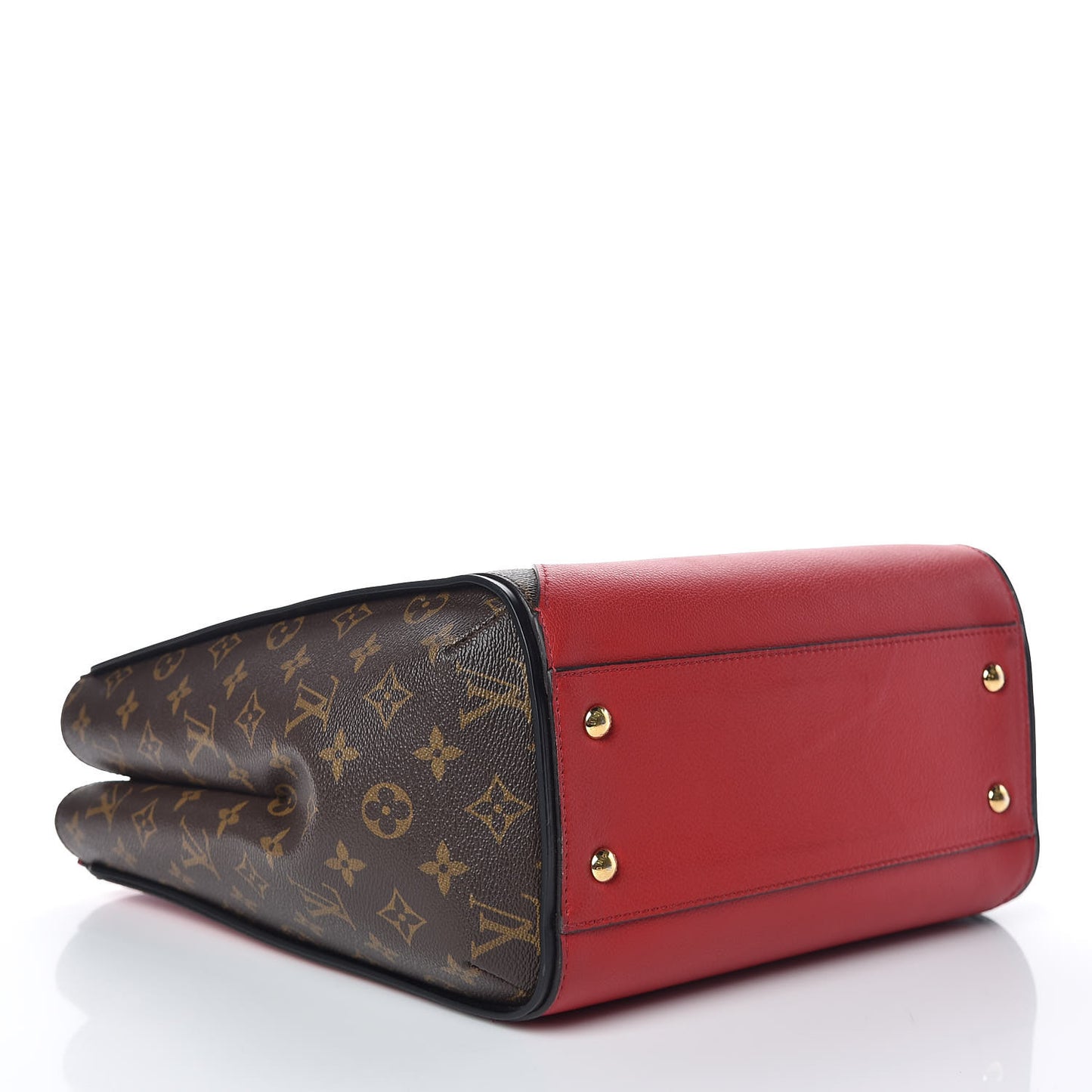 Calfskin Monogram Kimono Tote Cherry