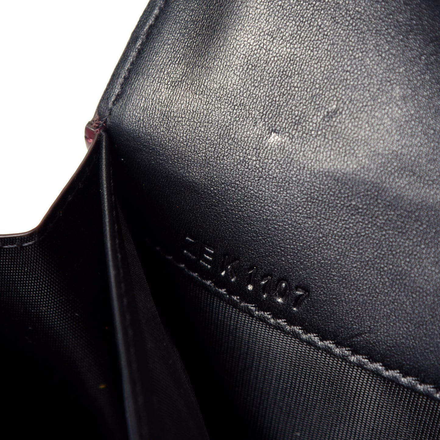 Smooth Calfskin Horizon Continental Wallet Oxblood