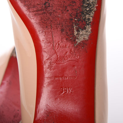 Christian Louboutin Patent Doracora Flats 39.5 Ballerina Shocking Pink 8 of 9
