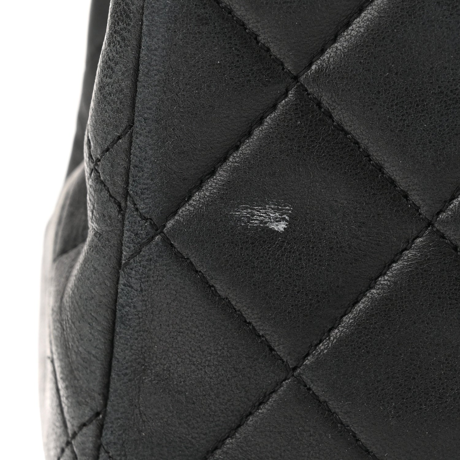 Chanel Lambskin Quilted Single Flap Black 10 of 12