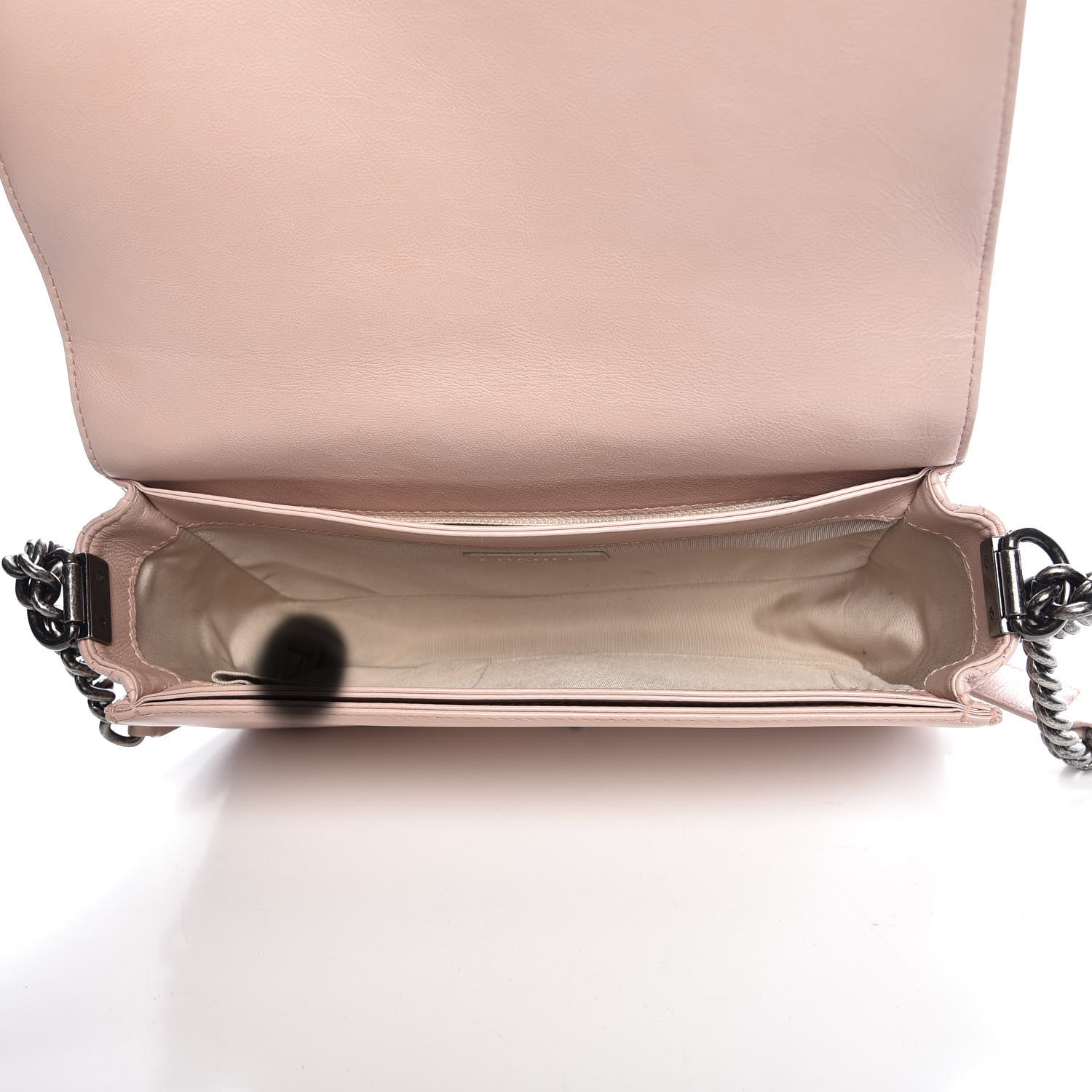 Chanel Calfskin New Medium Boy Reverso Flap Light Pink 5 of 13