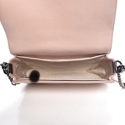 Chanel Calfskin New Medium Boy Reverso Flap Light Pink 5 of 13