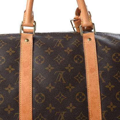 Louis Vuitton Monogram Keepall Bandouliere 55 11 of 14