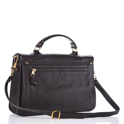 Proenza Schouler Lambskin Medium PS1 Satchel Dark Chocolate 3 of 11