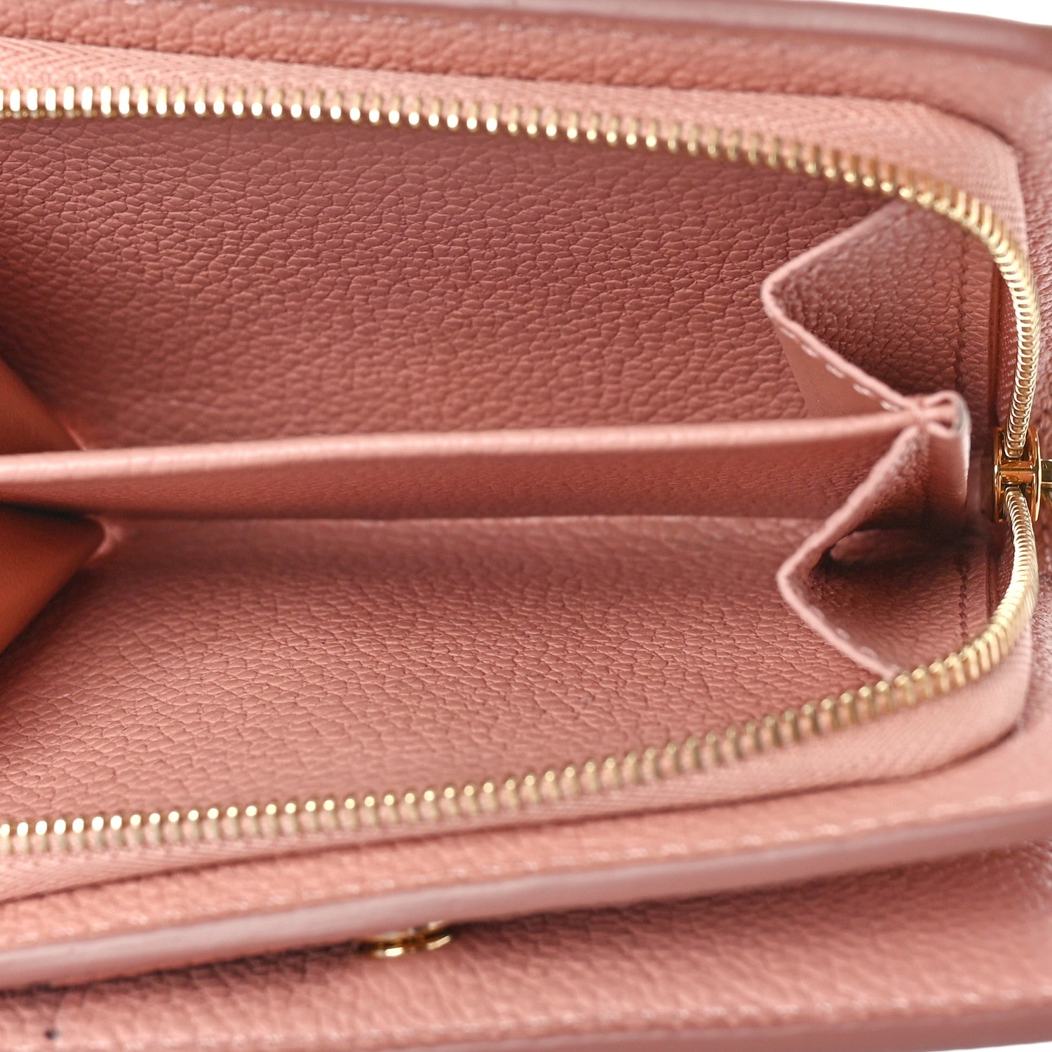 Louis Vuitton Empreinte Monogram Giant Clea Wallet Rose Trianon Creme 5 of 8