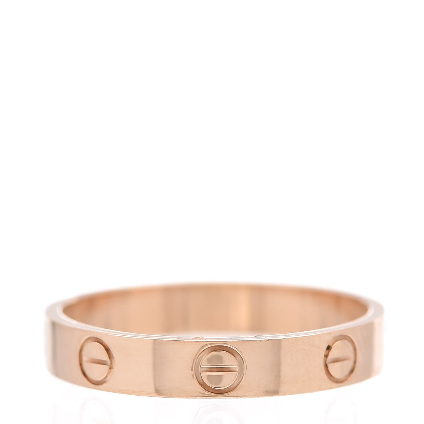 18K Yellow Gold 3.5mm LOVE Band Ring 58 8.5