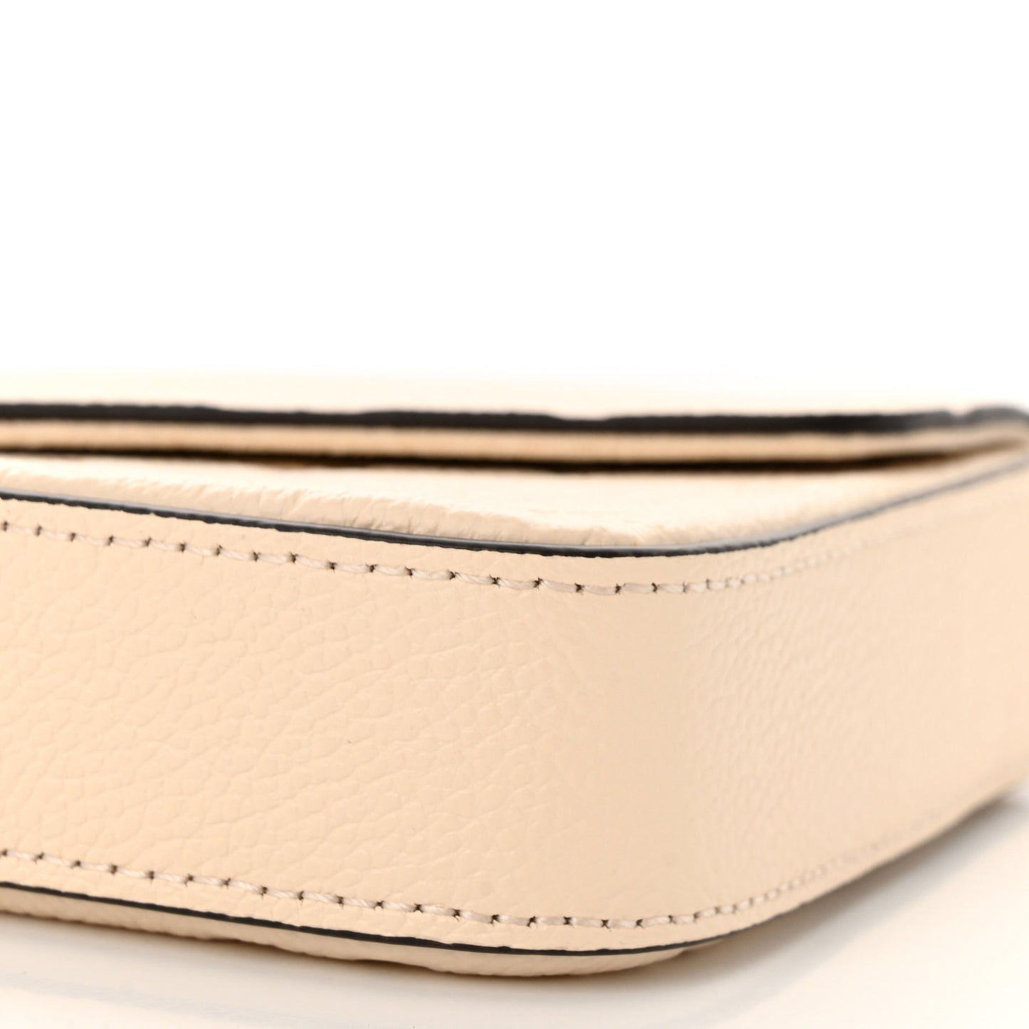 Empreinte Pochette Felicie Chain Wallet Cream