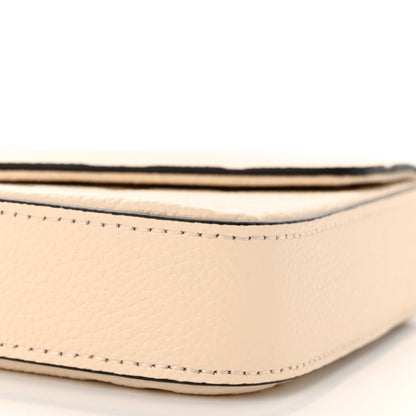 Louis Vuitton Empreinte Pochette Felicie Chain Wallet Cream 10 of 11