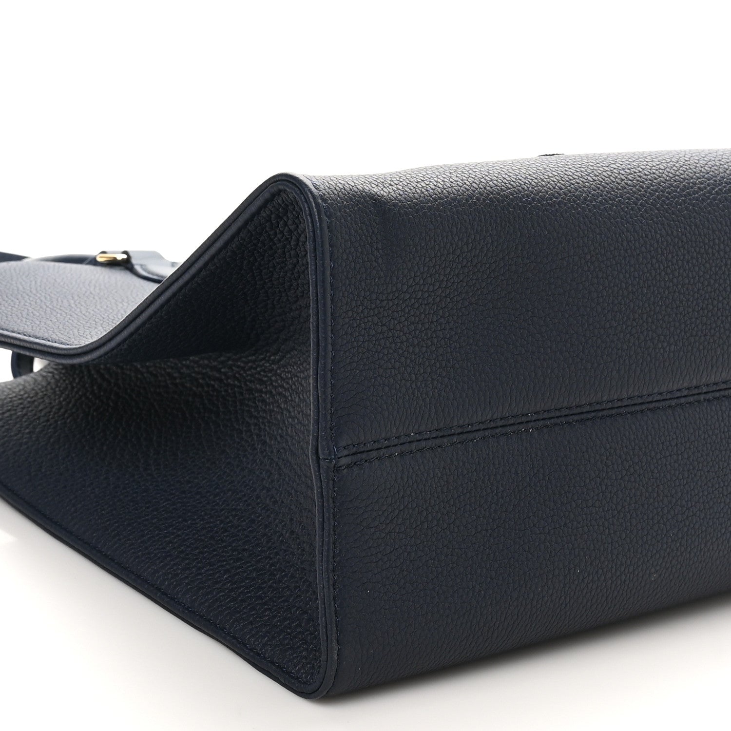 Louis Vuitton Grained Calfskin Nautical Onthego MM Navy Blue 8 of 9