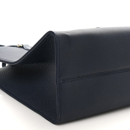 Louis Vuitton Grained Calfskin Nautical Onthego MM Navy Blue 8 of 9