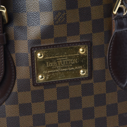 Louis Vuitton Damier Ebene Hampstead MM 22 of 26