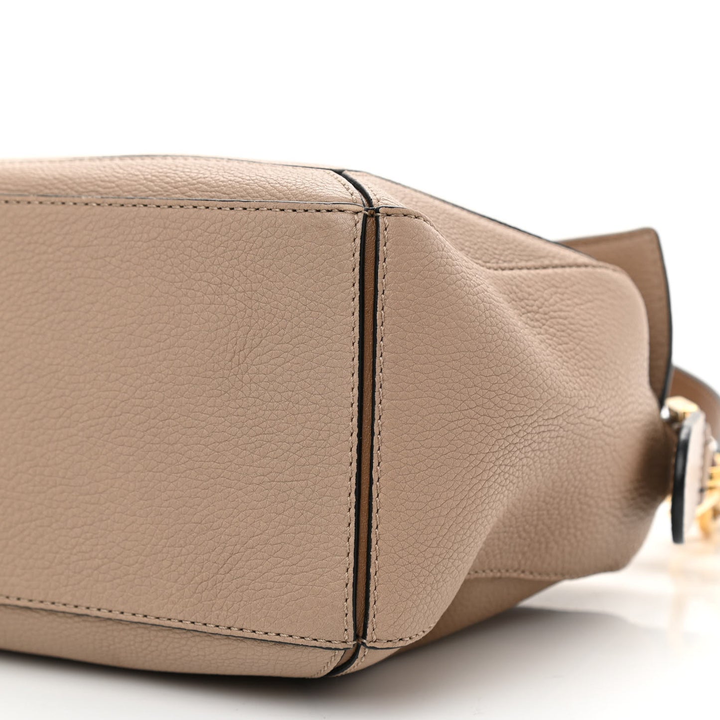 Grained Calfskin Small Puzzle Bag Sand Mink