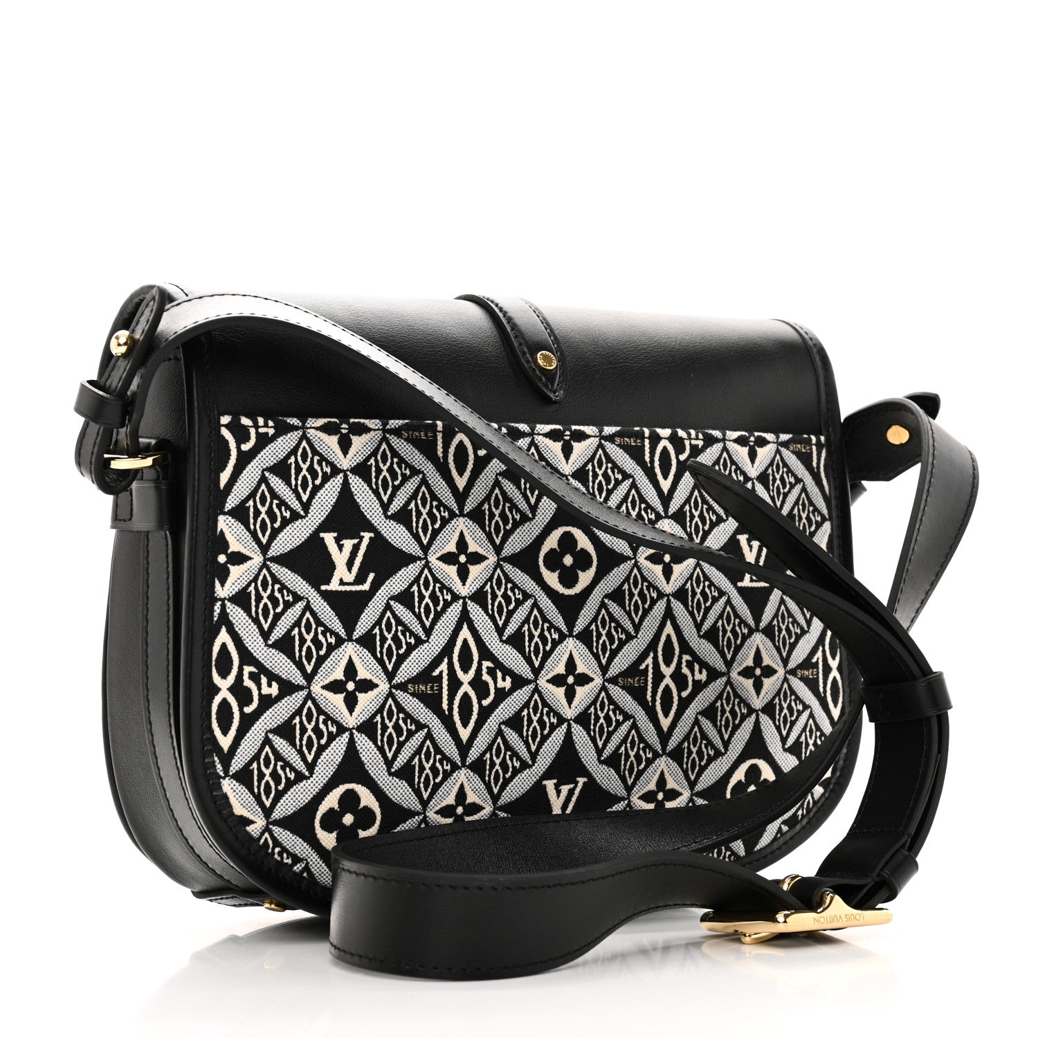 Louis Vuitton Jacquard Since 1854 Neo Saumur MM Grey 3 of 9