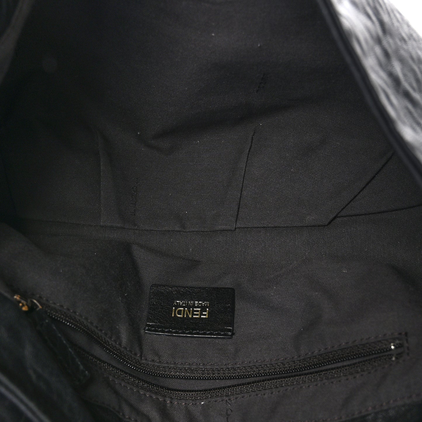 Crinkled Lambskin Mia Shoulder Flap Black