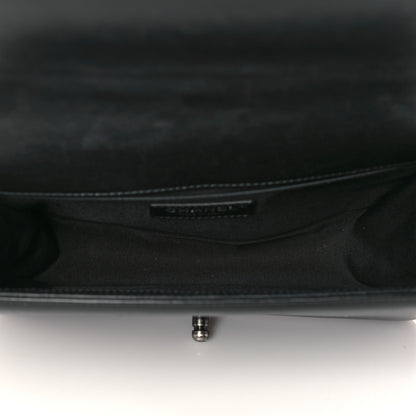Chanel Lambskin Quilted Medium Boy Flap Black 5 of 10