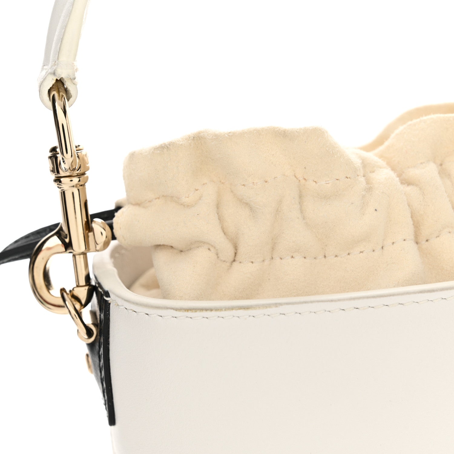 Christian Dior Calfskin Micro Dior Vibe Bucket White Blue 14 of 15