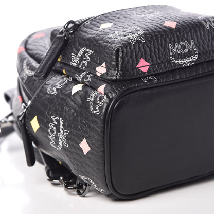 MCM Visetos Spektrum X-Mini Backpack Black 9 of 10