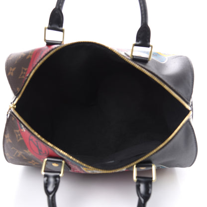 Louis Vuitton Monogram Kabuki Speedy 30 5 of 15